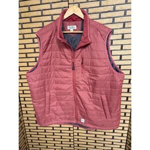 Eddie Bauer Red Work‎ Wear Vest Size XXL